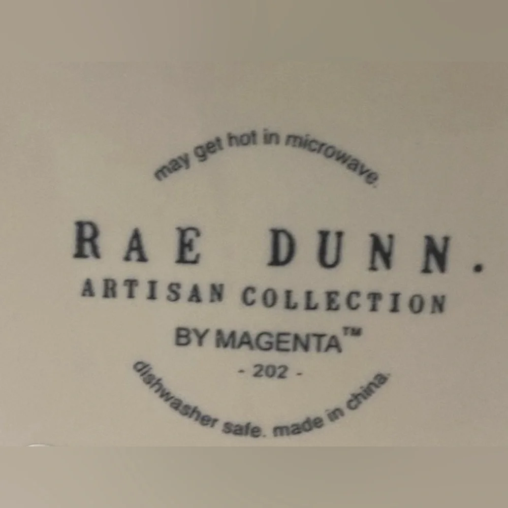 Rae Dunn pet bowl - MALTESE New never used - 6”